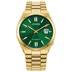 Citizen NJ0152-51X TSUYOSA Series Gold Finish Green Dial Automatic
