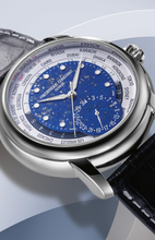 Frederique Constant FC-718LA4H6 Manufacture Classic Worldtimer Elements Lapis Lazuli Dial Limited Edition
