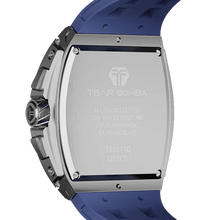Tsar Bomba TB8211Q-03 Elemental Quartz Silver Blue Watch