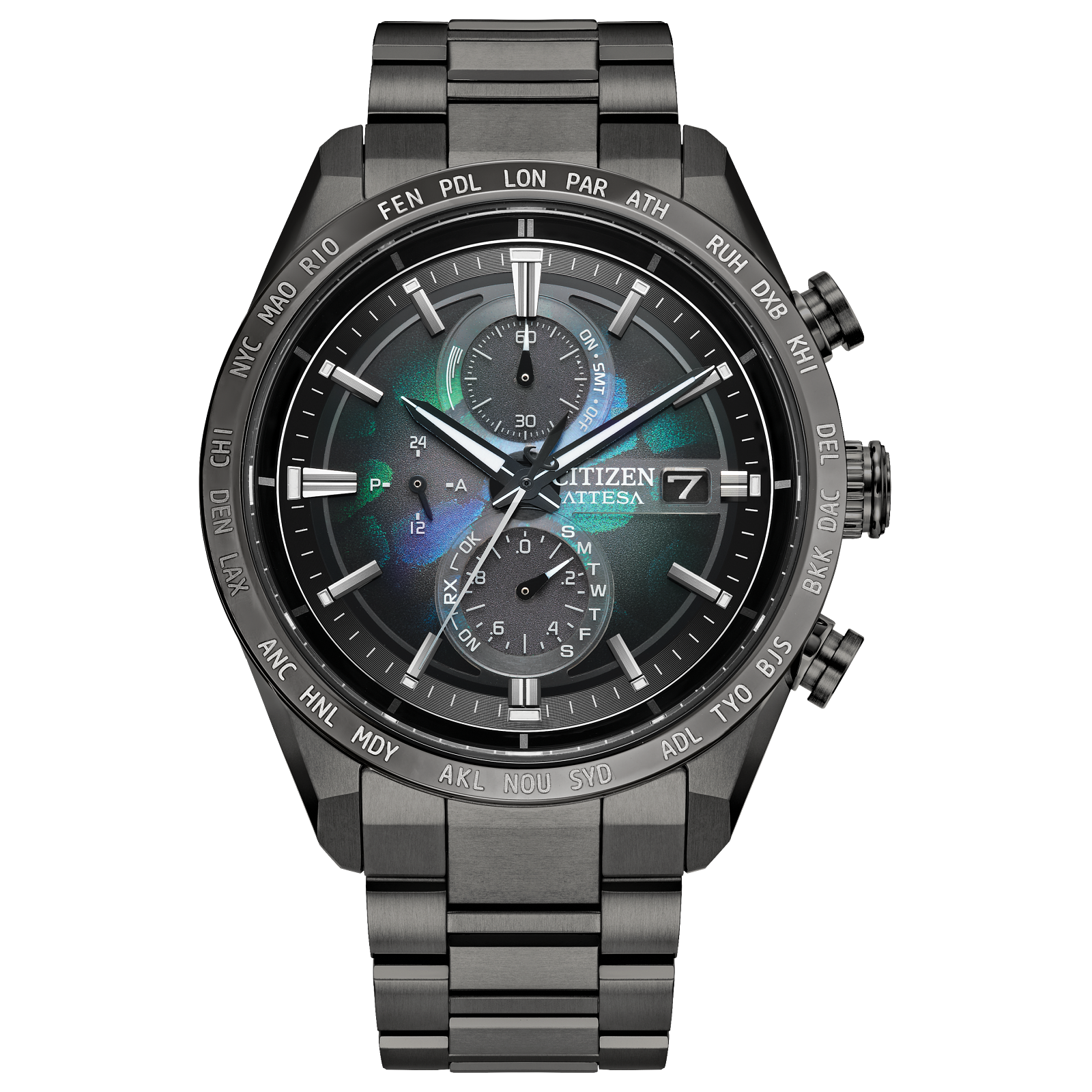 Citizen AT8286-65E Attesa Formed Earth Super Titanium DLC Limited Edition