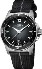 Muhle Glashutte M1-52-43-NB Sportivo Big Date Ceramic Bezel Textile Strap