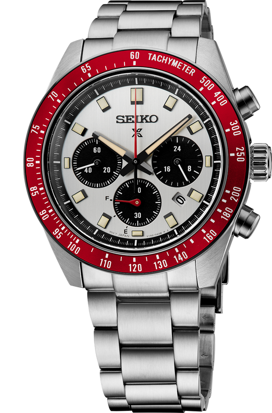 Seiko Prospex SSC945 Special Edition Solar Speedtimer Silver Dial