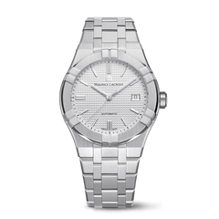 Maurice Lacroix AI6007-SS002-130-1 Aikon Automatic Date 39mm Silver Dial