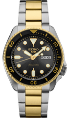 Seiko 5 Sports SRPK22 U.S. Special Creation Two Tone Black Dial