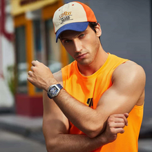 Tsar Bomba TB8211Q-03 Elemental Quartz Silver Blue Watch