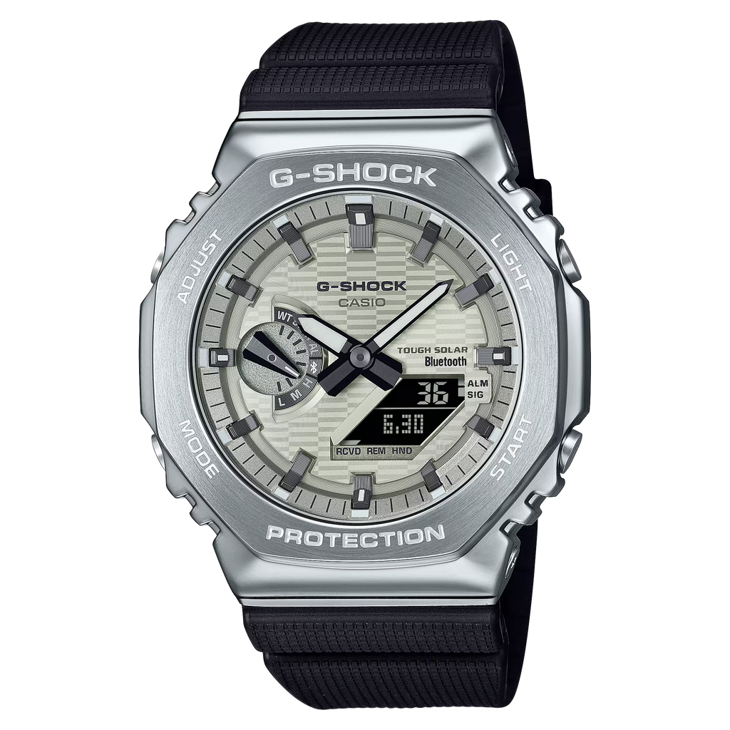 G-Shock GBM2100A-8B G-STEEL 2100 Series Grey Dial Tough Solar