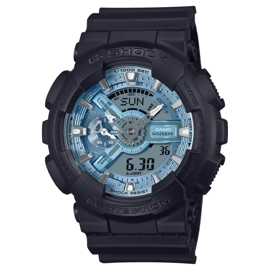 G-Shock GA110CD-1A2 Monochromatic Blue Dial Ana-Digi