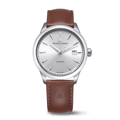 Maurice Lacroix 756008-SS001-130-3 1975 Automatic 40mm Silver Dial