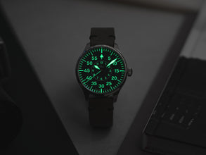 Laco 862190 Aachen Grun 39mm Limited Edition Automatic Green