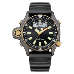 Citizen JP2008-06E Promaster Aqualand Depthmeter Aqualand Gold Tone Limited Edition