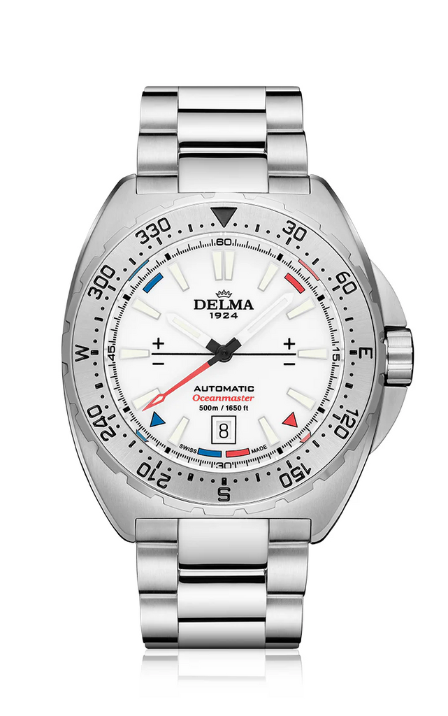 Delma 41701.670.6.818 Oceanmaster Oliver Heer Ocean Racing Limited Edition White Dial