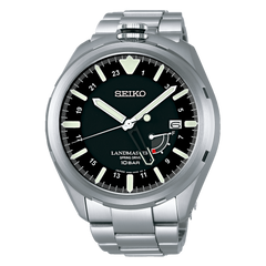 Seiko SBDB015 Prospex Landmaster Spring Drive Titanium Black Dial // Pre-Owned