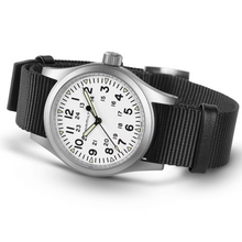 Hamilton H69439910 Khaki Field Mechanical White Dial