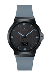 Junghans 18/1401.00 Force Mega Solar Radio Controlled Black Dial