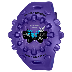 G-Shock GAV01-2A Big Case Emphasize Toughness Purple Analog-Digital