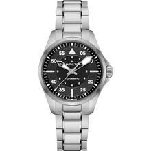 Hamilton H76215130 Khaki Aviation Pilot Auto 36mm Black Dial Stainless