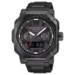 Casio Protrek PRWB1000WM-1 White Mountaineering Black Series Triple Sensor
