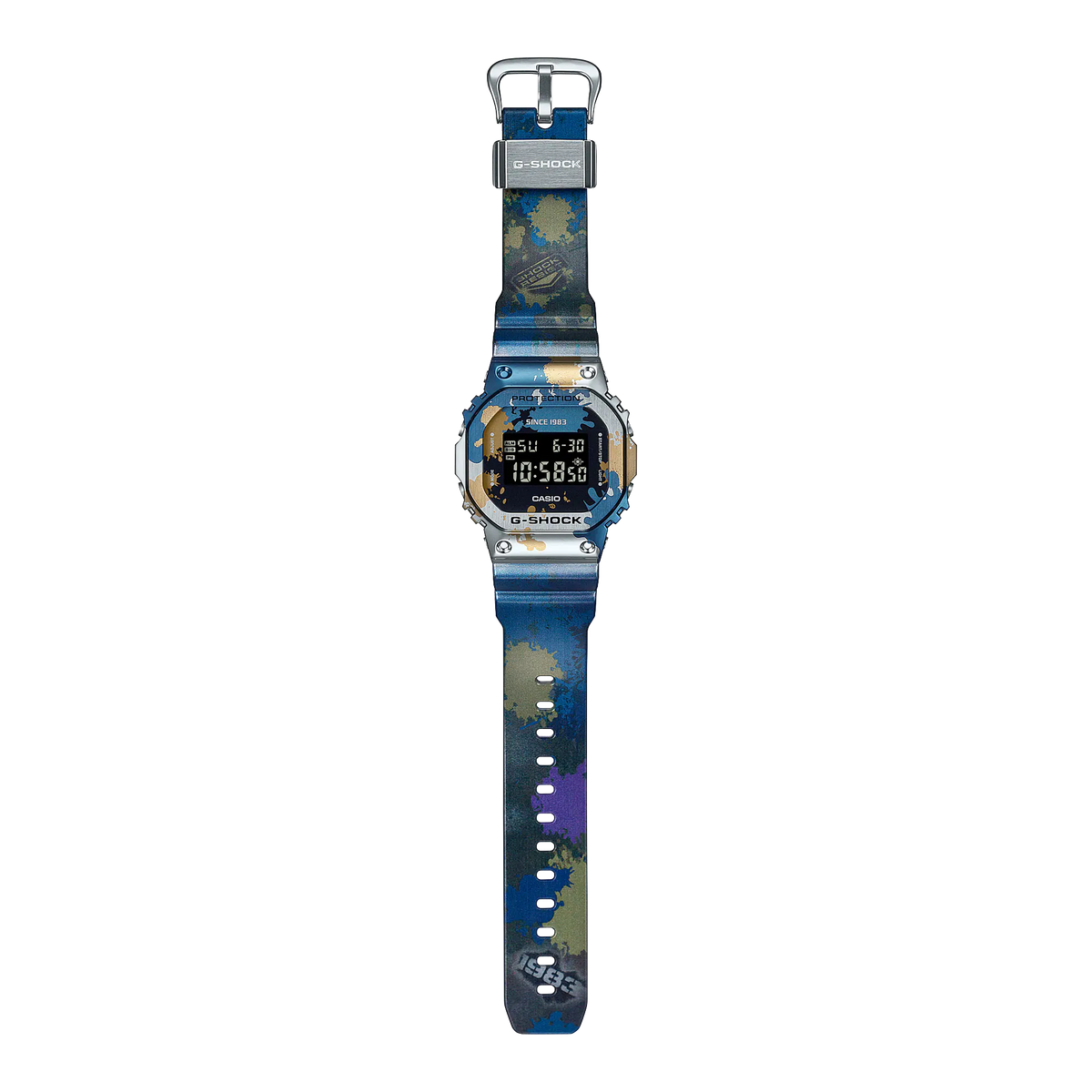 G-Shock GM5600SS-1 Street Spirit Graffiti Art Metal Square