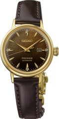 Seiko Presage SRE020 Jamaican Coffee Cocktail Time 4 Diamonds Automatic Ladies