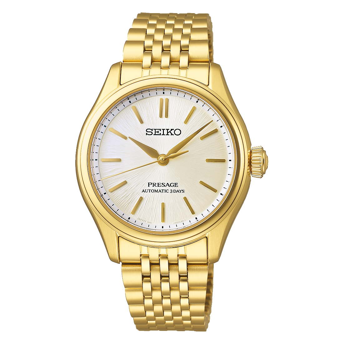 Seiko Presage SPB524 Classic Series Shiro-Iro White Edo Silk Dial Automatic 36mm