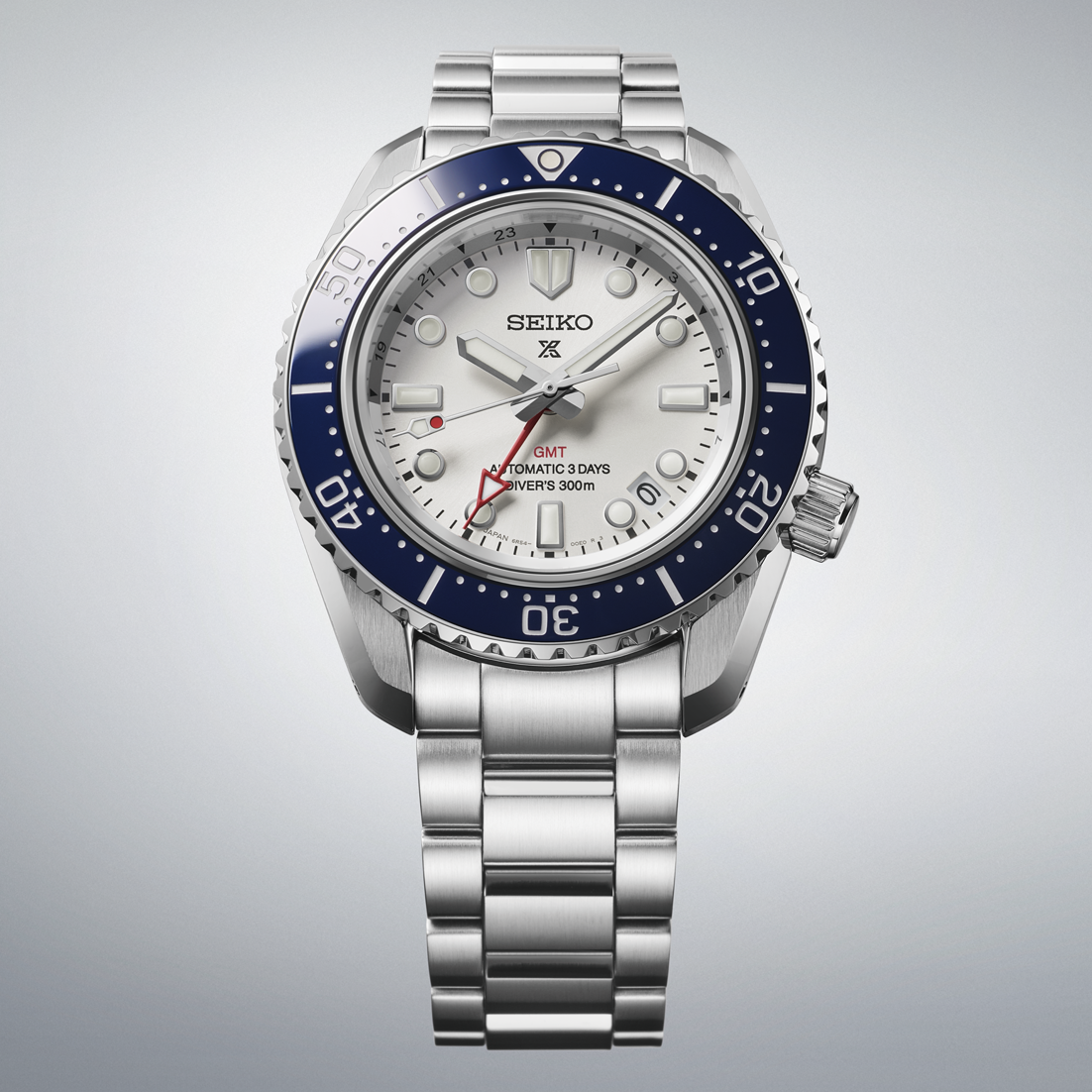 Seiko Prospex SPB519 1968 Heritage Diver Marine Sport GMT White Dial Automatic