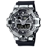 G-Shock GM700-1A G-STEEL Solid Stainless Steel Silver Ana-Digi