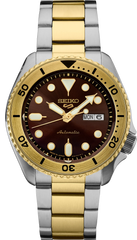 Seiko 5 Sports SRPK24 U.S. Special Creation Two-Tone Root Beer Dial Automatic