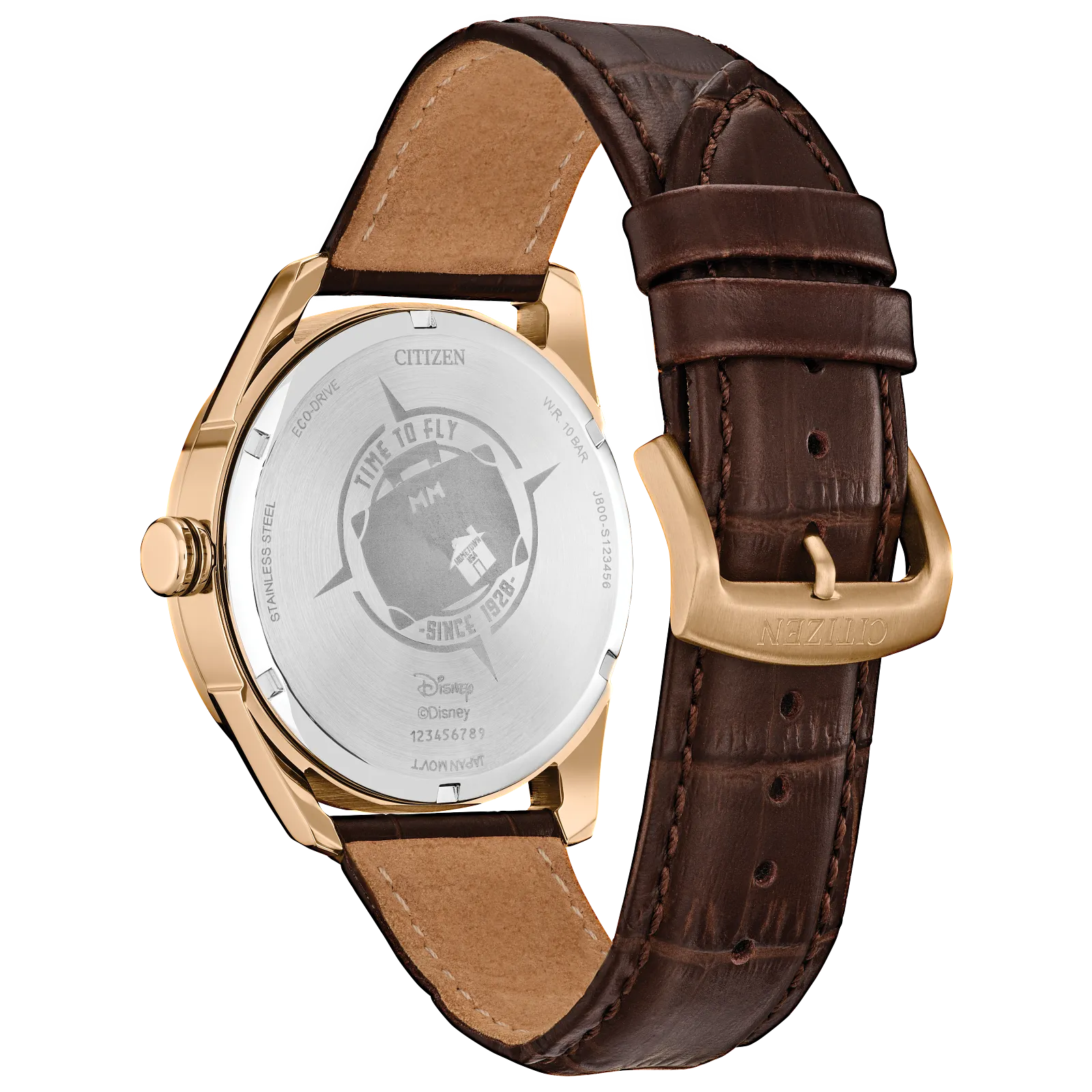 Citizen AW0088-04W Hometown Mickey Mouse Eco-Drive Solar Quartz