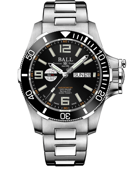 Ball DM2236A-S2CJ-BK Engineer Hydrocarbon Spacemaster II Black Dial Automatic