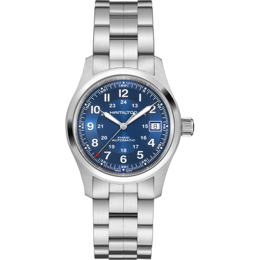 Hamilton H70455140 Khaki Field Auto Blue Sunburst 38mm Bracelet Automatic