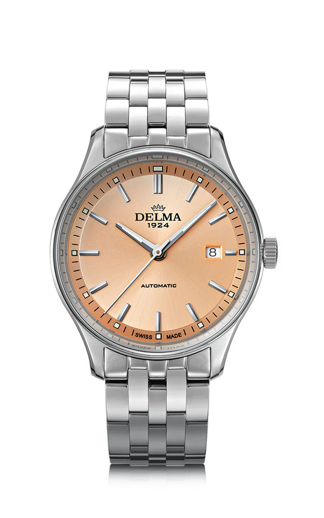 Delma 41701.722.6.181 Classic Salmon Dial Automatic