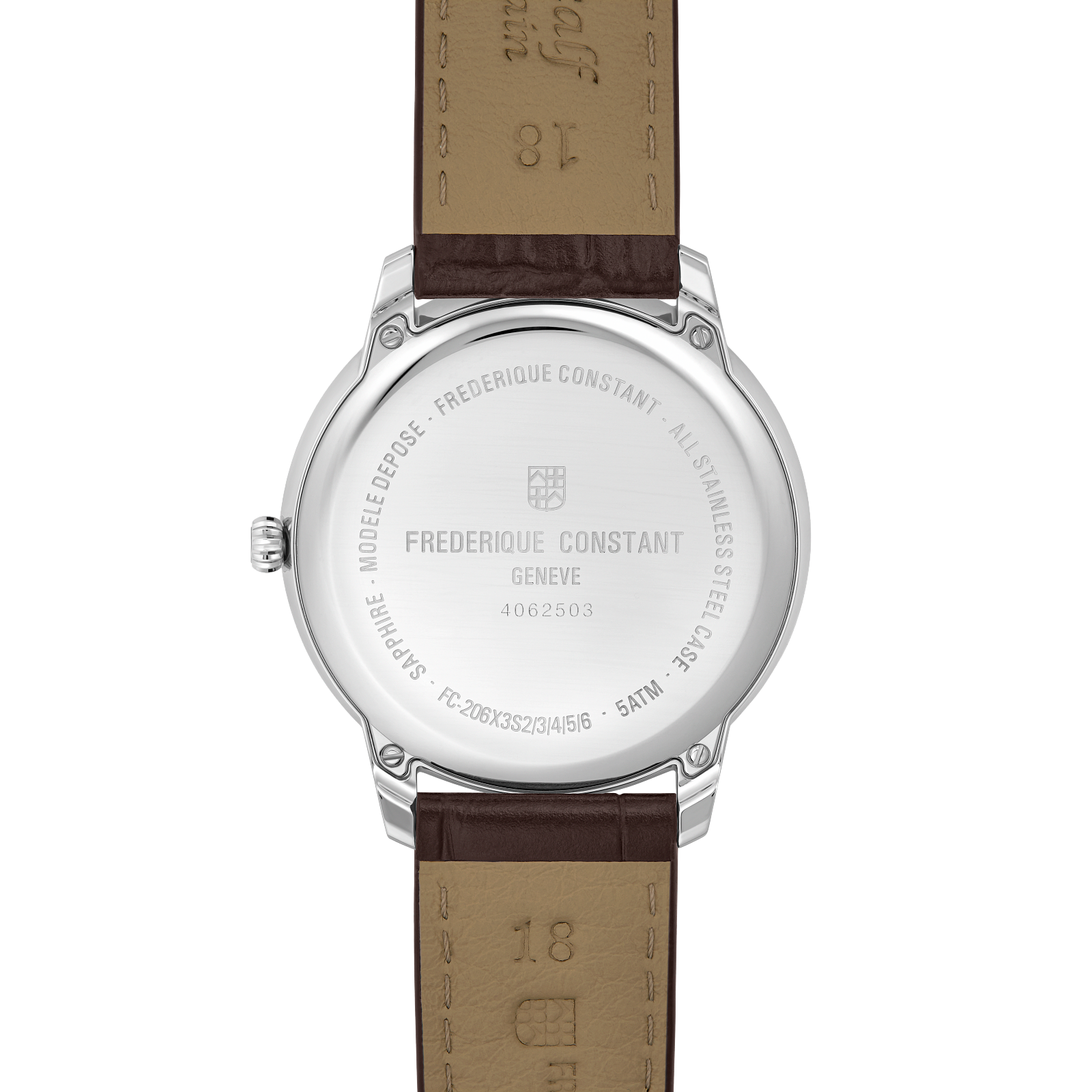 Frederique Constant FC-206S3S6 Classics Moneta Moonphase Silver Dial Quartz