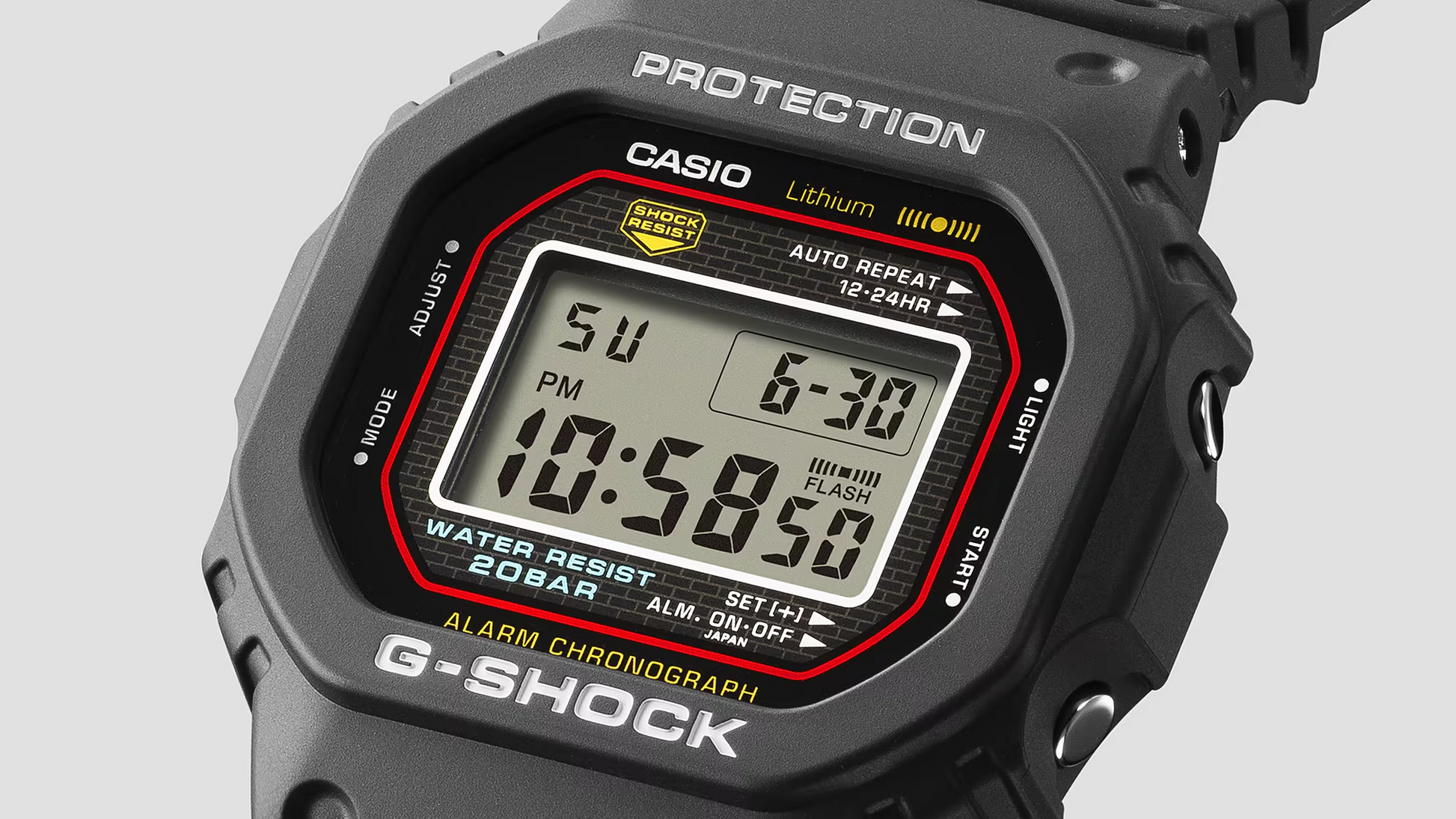 G-Shock DW5000R-1A 40th Anniversary 5000 Series Square Re-Creation G-Shock DW5000R-1A 40th Anniversary 5000 Series Square Re-Creation