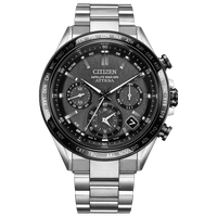 Citizen CC4058-67X Attesa Super Titanium Satellite Wave GPS Gray Textured Dial