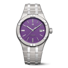 Maurice Lacroix AI6008-TT032-430-1 Aikon Automatic Titanium Purple Dial