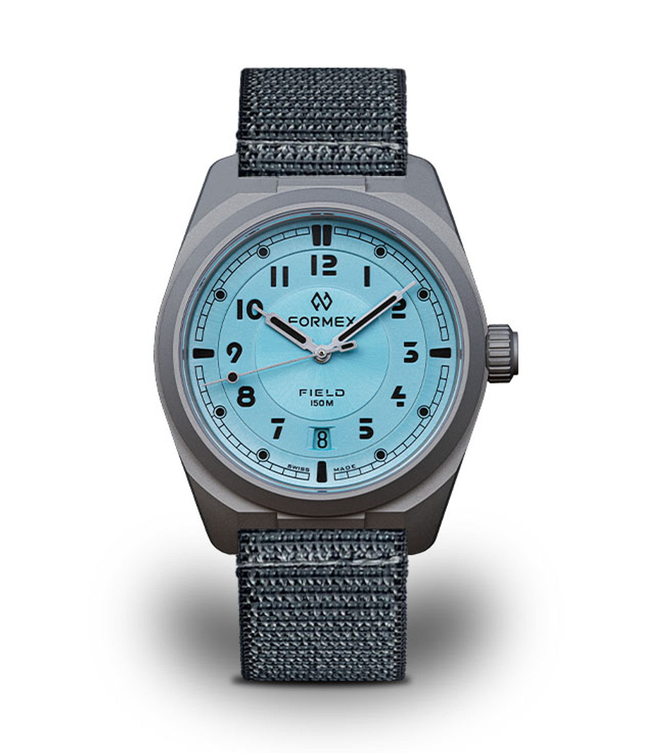 Formex 0660.1.6535.844 Field Automatic Ice Blue 40mm Grade 5 Titanium