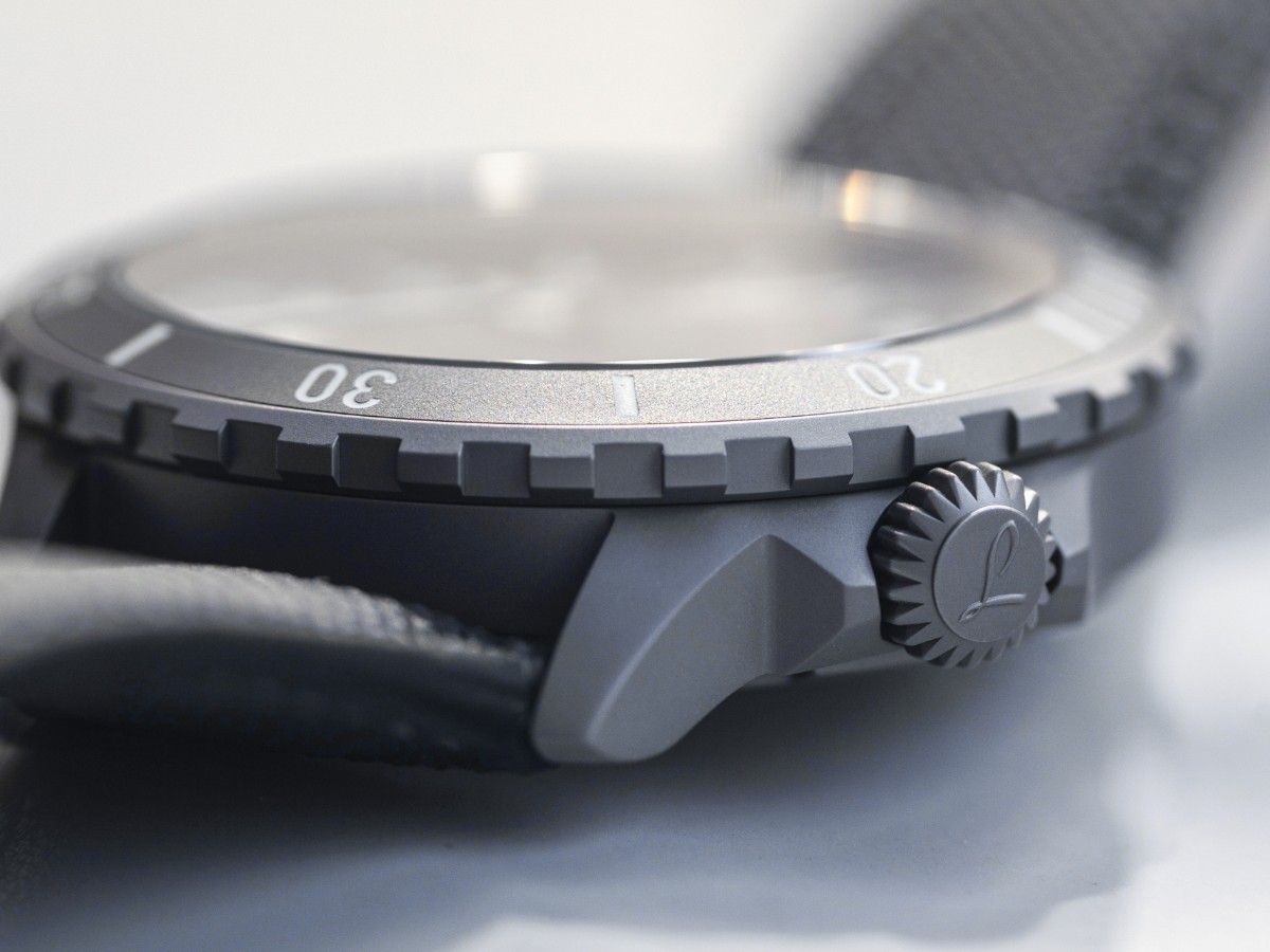 Laco 862192 Koln Grau Pilot Watch Special Models Dark Sandblasted