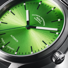 Muhle Glashutte M1-40-76-1-LBV Panova Lime Dial Suede Strap Automatic