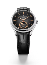 Baume et Mercier 10758 Clifton Baumatic Moonphase Date Grey 39mm