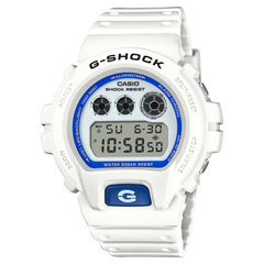 G-Shock DW6900HDS-7A Summer Seas Blue and White Lume Dial 3-Eye