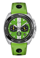 Junghans 41/4560.00 1972 Chronoscope Sports Edition 2026 Quartz Chronograph Green
