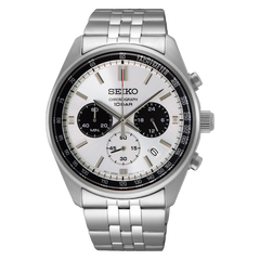 Seiko SSB425 Discover More Quartz Chronograph Silver Dial