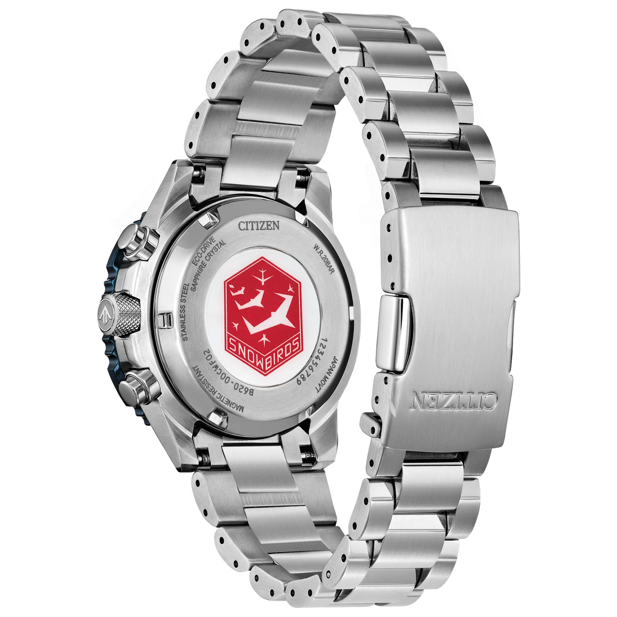 Citizen CA4668-51X Promaster Nighthawk Snowbirds Candian Air Force 40mm Red Eco-Drive