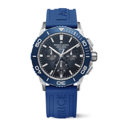 Maurice Lacroix PT1038-SSL40-430-4 Pontos S Solar Chronograph Blue Dial