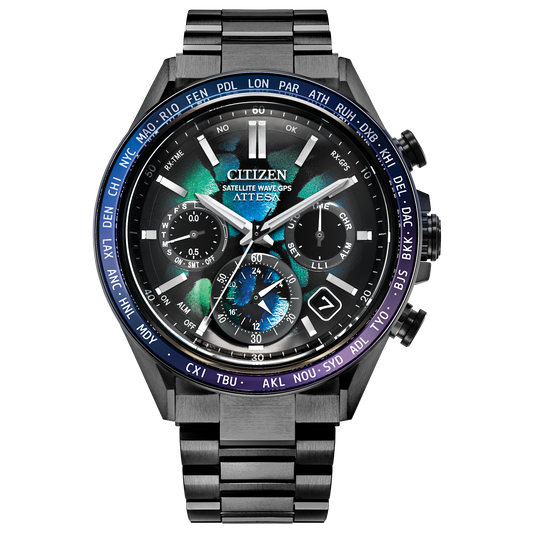 Citizen CC4057-60E Attesa Earths Crust Limited Edition Sattelite Wave GPS