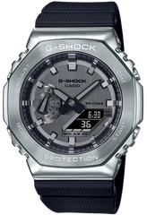 G-Shock GM2100-1A Metal Clad Casioak Silver // Pre-Owned