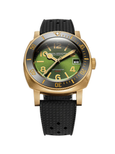 Nivada Grenchen 14132A01 Depthmaster Bronze Green Dial Automatic