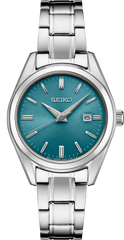 Seiko Essentials SUR531 Sunray Blue Dial Ladies Quartz 30mm