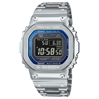 G-Shock GMWB5000D-2 Full Metal Square Blue Dial Stainless