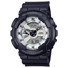 G-Shock GA110WD-1A High Contrast Black and White Ana-Digi Resin